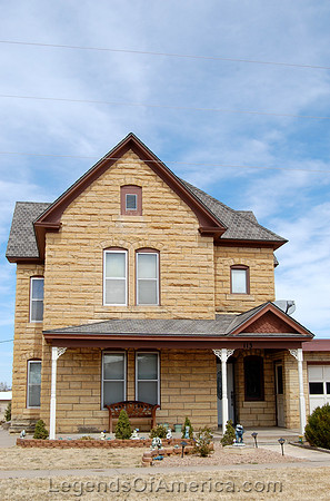 Schoenchen, KS - Stone House