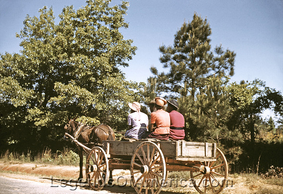 Going to Town in Georgia, 1941