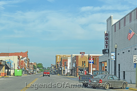 Chanute, KS - Business District