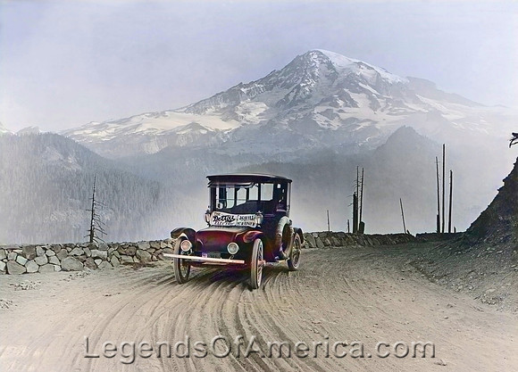 Washington - Detroit Electric Automobile, 1919.