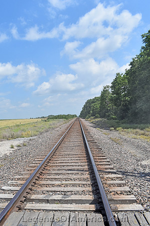 Kalida, KS - Railroad Tracks
