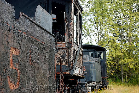 Hancock, MI - Quincy Mine Train Detail
