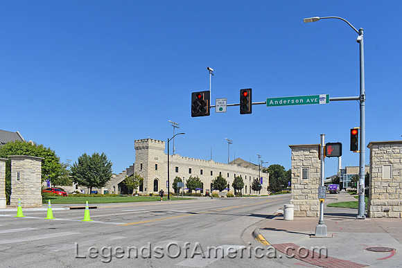 Manhattan, KS - Kansas State University Entrance