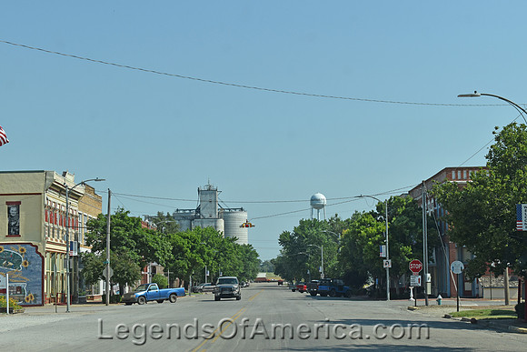 Marquette, KS - Main Street