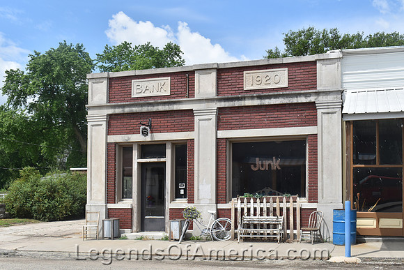 Morganville, KS - Old Bank