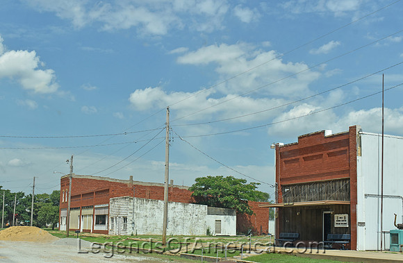 Hazelton, KS - Main Street