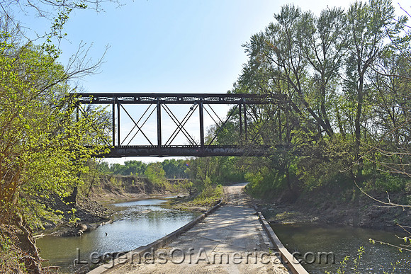 New Albany, KS - Covered Rail Bridge