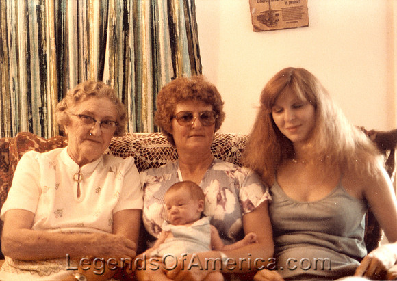 Lorene Foster Leek - 4 Generations