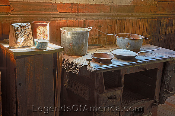 Garnet, MT - Cabin Interior