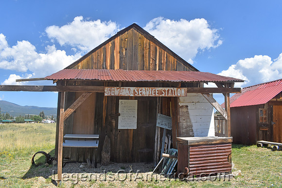 Eagle Nest, NM - Museum Sefield Service Station