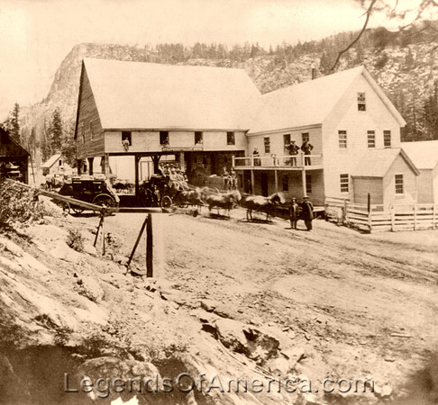 Strawberry Valley Station, CA - Yuba County, 1886