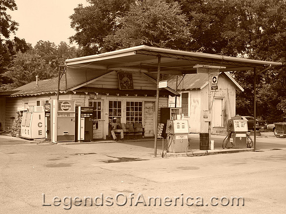 Plains GA - Billy Carter Service Station