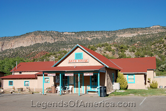 Jemez Springs, NM - Hot Spring Bath House