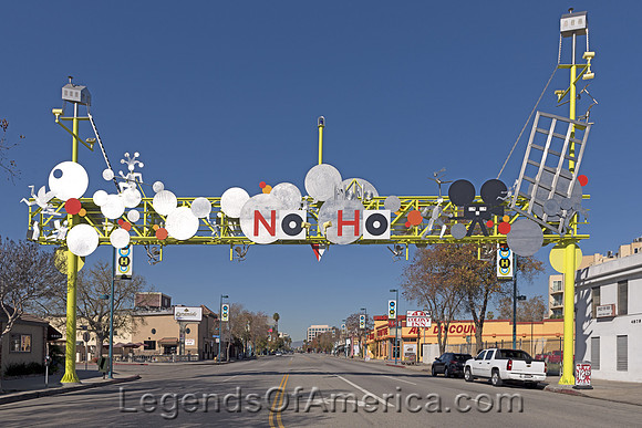North Hollywood, CA - NoHo Gateway Sign