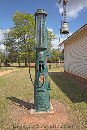Plains, GA - Old Gas Pump