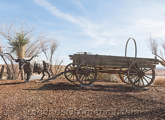 Fabens, TX - Cattleman's Steakhouse Dray Wagon