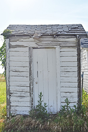 Caldwell, KS - Country School Museum Spring Creek School Outhouse - 2