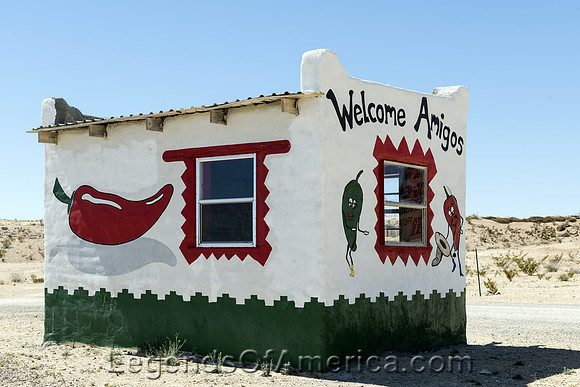 Terlinqua, TX - Mexican Food Stand