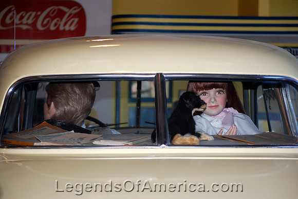 Kingman, AZ - Powerhouse Museum - Peeking Out