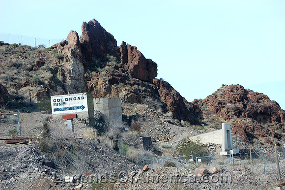Gold Road, AZ - Mining Operation Sign