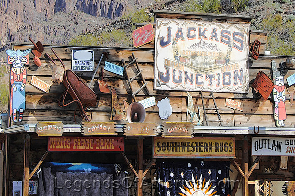 Oatman, AZ - Jackass Junction