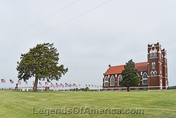Salemsborg, KS - Lutheran Church & Cemetery