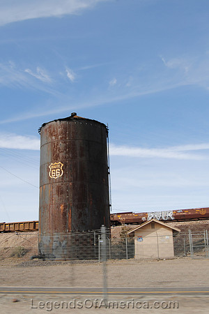 Topock, AZ - Railroad Water Tank