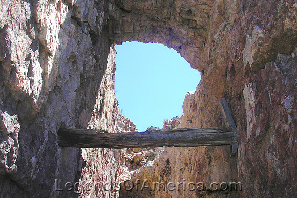 Gold Road, AZ - Old Mine Shaft - 2