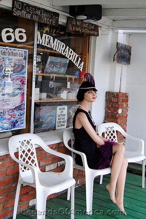 Seligman, AZ - Rusty Bolt - Sitting Mannequin