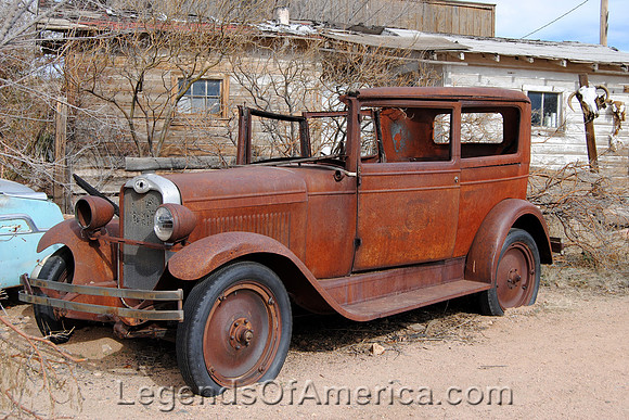 Hackberry, AZ - Rusting Truck