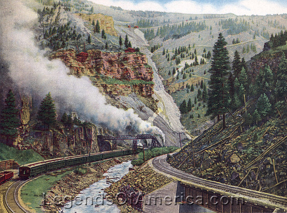 Eagle River Canyon, CO - 1917