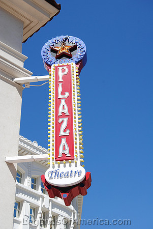 El Paso, TX - Plaza Theatre Sign