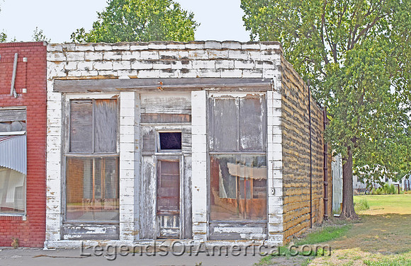 Bazine, KS - Old Business Building - 2