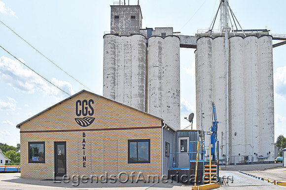Bazine, KS - Grain Elevators