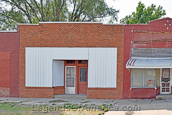 Bazine, KS - Old Business Buildings - 3