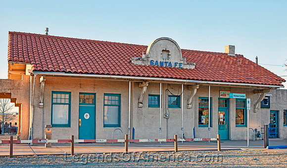 Santa Fe, NM - Old Santa Fe Railroad station