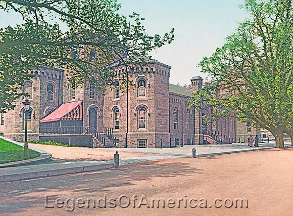 West Point, NY - Grant Hall at the US Military Academy, 1901