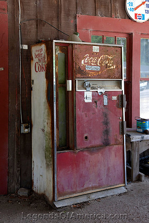 Stockton, AL - Coca-Cola Machine