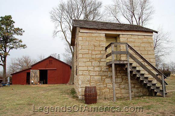 Olathe, KS - Mahaffie Stage Stop - Ice House
