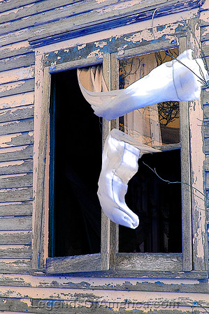 Miami County, KS - Ghost House Window - 2