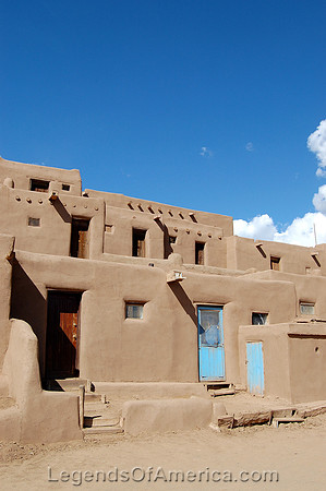 Taos Pueblo, NM - Houses