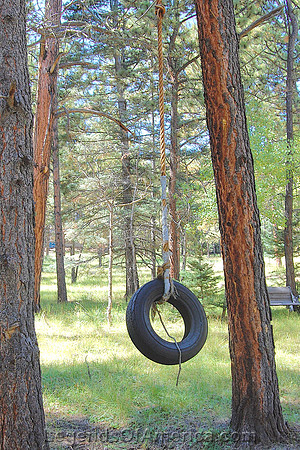Eagle Nest, NM - Idlewild Tire Swing