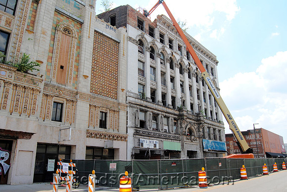 East St. Louis, IL - Murphy Building Being Demolished, 2015