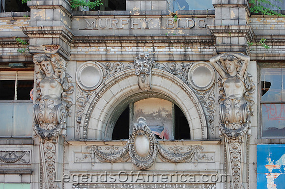 East St. Louis, IL - Murphy Building Detail