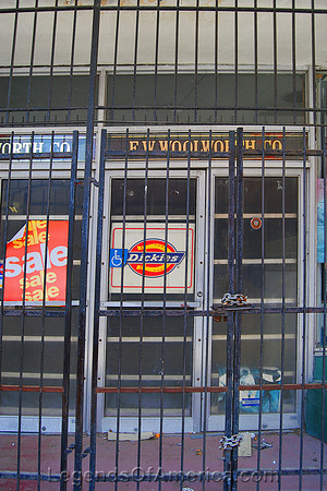 East St. Louis, IL - Old Woolworth Doors