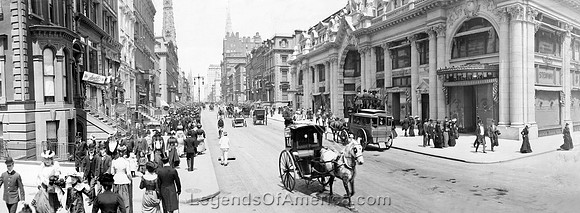 New York City, NY - Fifth Ave, 1902
