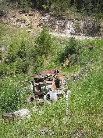 Granite , MT - Old Car