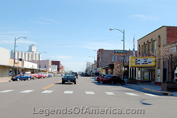 Larned, KS - Main Street