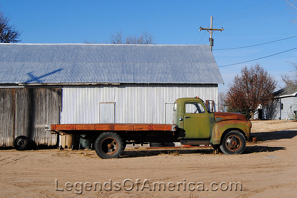 Sylvia, KS - Old Truck