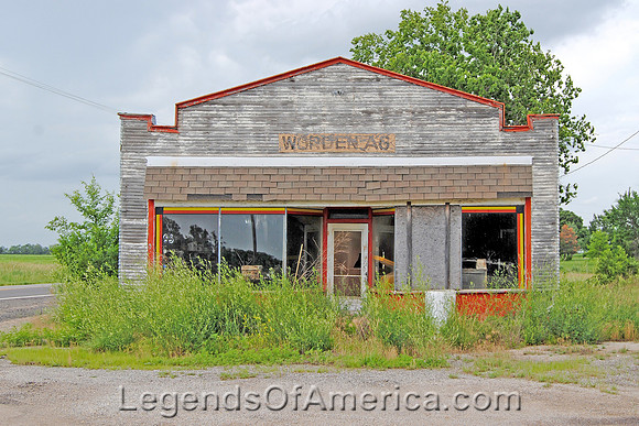 Worden, KS - Old Building
